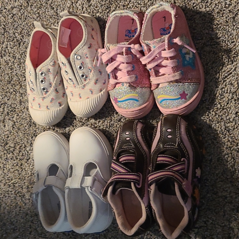 Toddler girl shoe bundle